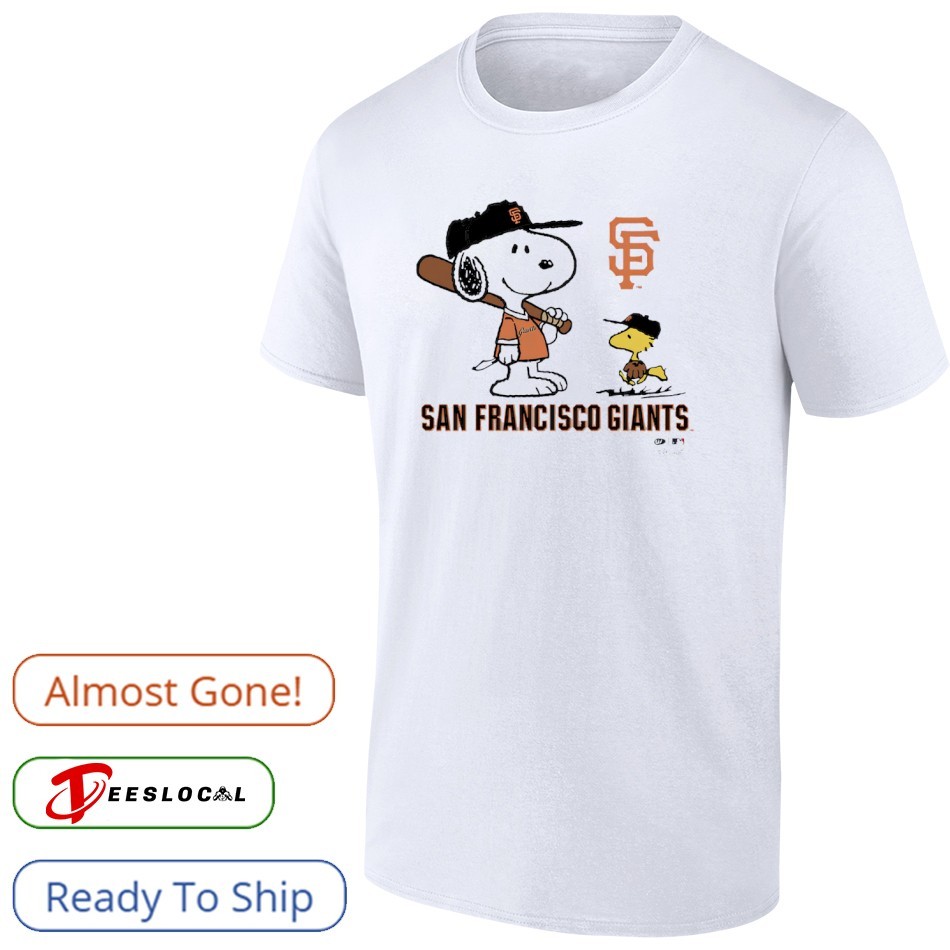 San Francisco Giants Peanuts Snoopy shirt, hoodie, sweater, long