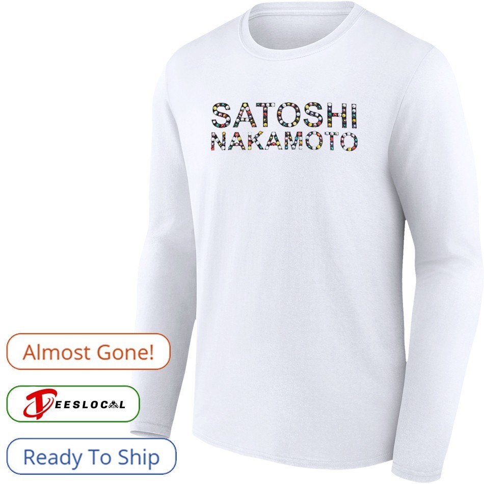 Satoshi Nakamoto Studded shirt, hoodie, sweater, long sleeve and