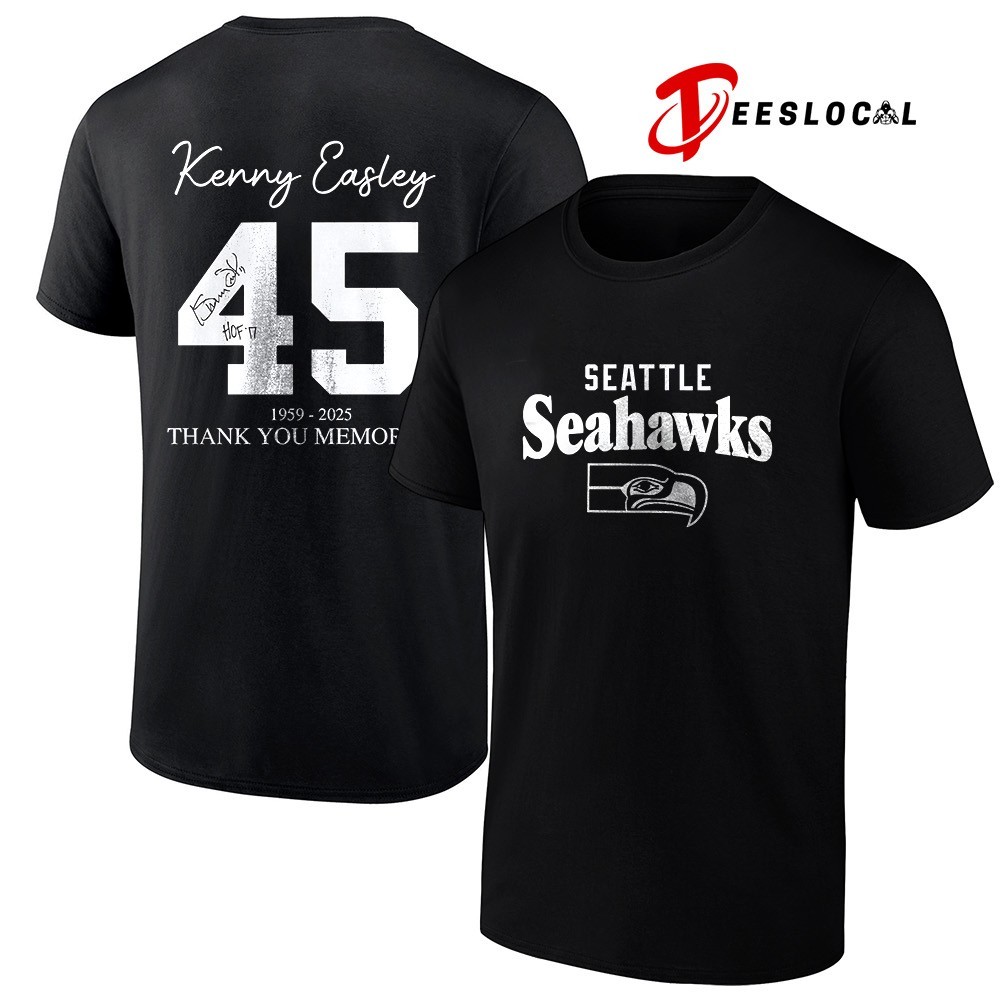 記念グッズ Seahawks signed Kenny Easley photo NFL 記念グッズ