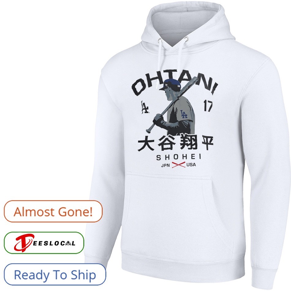 OHTANI 17 ドジャース ジャージ Shohei Ohtani 17 Los Angeles Dodgers JPN x USA shirt, hoodie