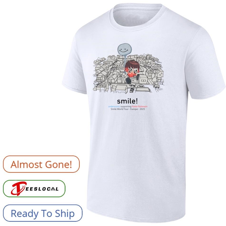 Smile underscores supporting porter Robinson smile world tour 2025