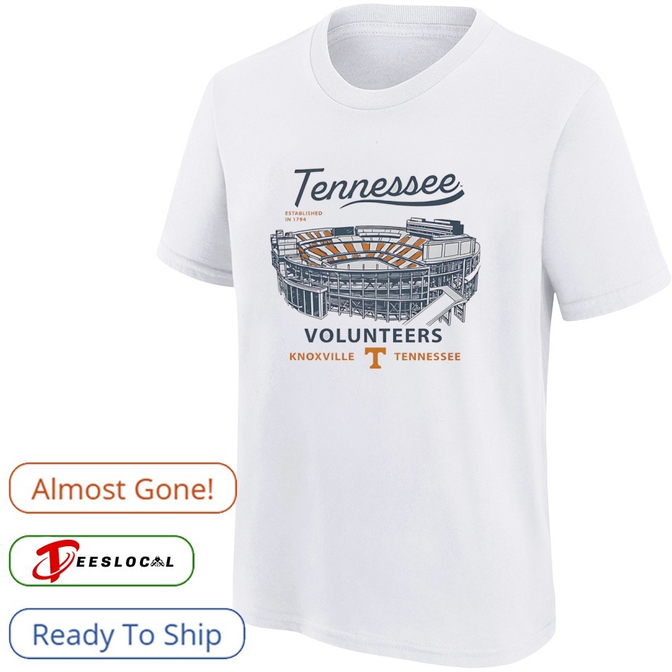 Tennessee Volunteers socialite game đay checkered stadium shirt