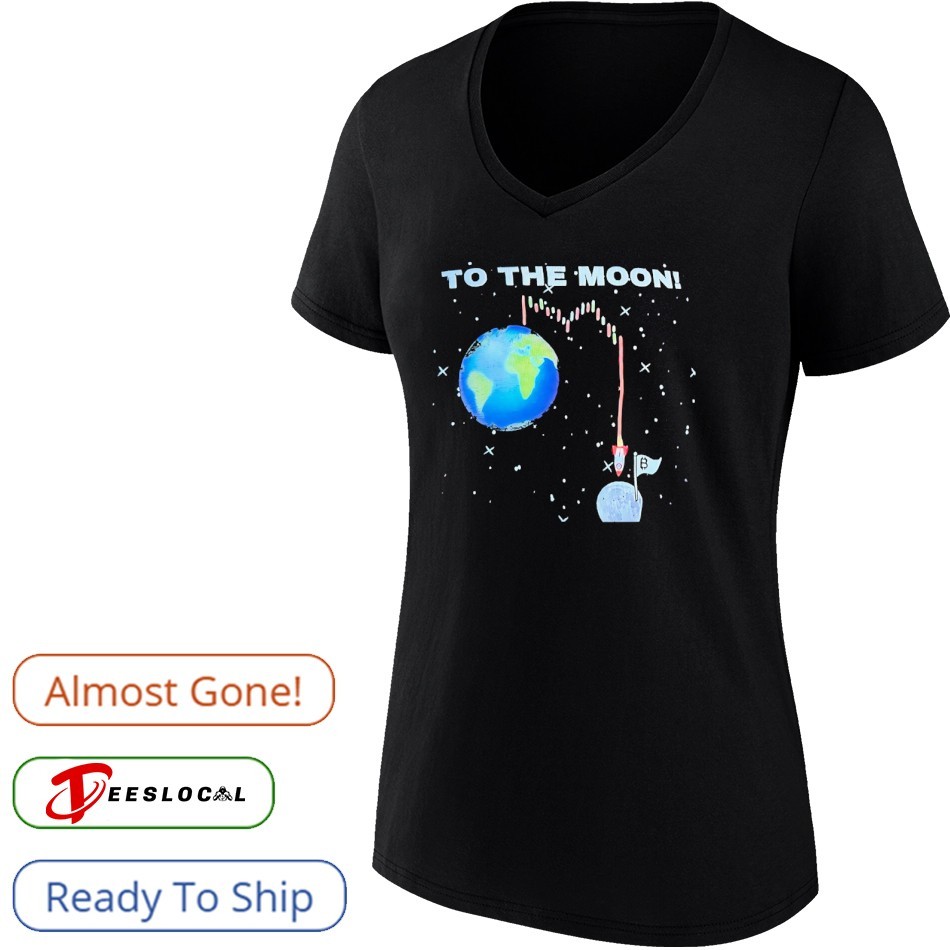 To the moon Cryptocurrency crash shirt, hoodie, sweater, long sleeve and  tank top