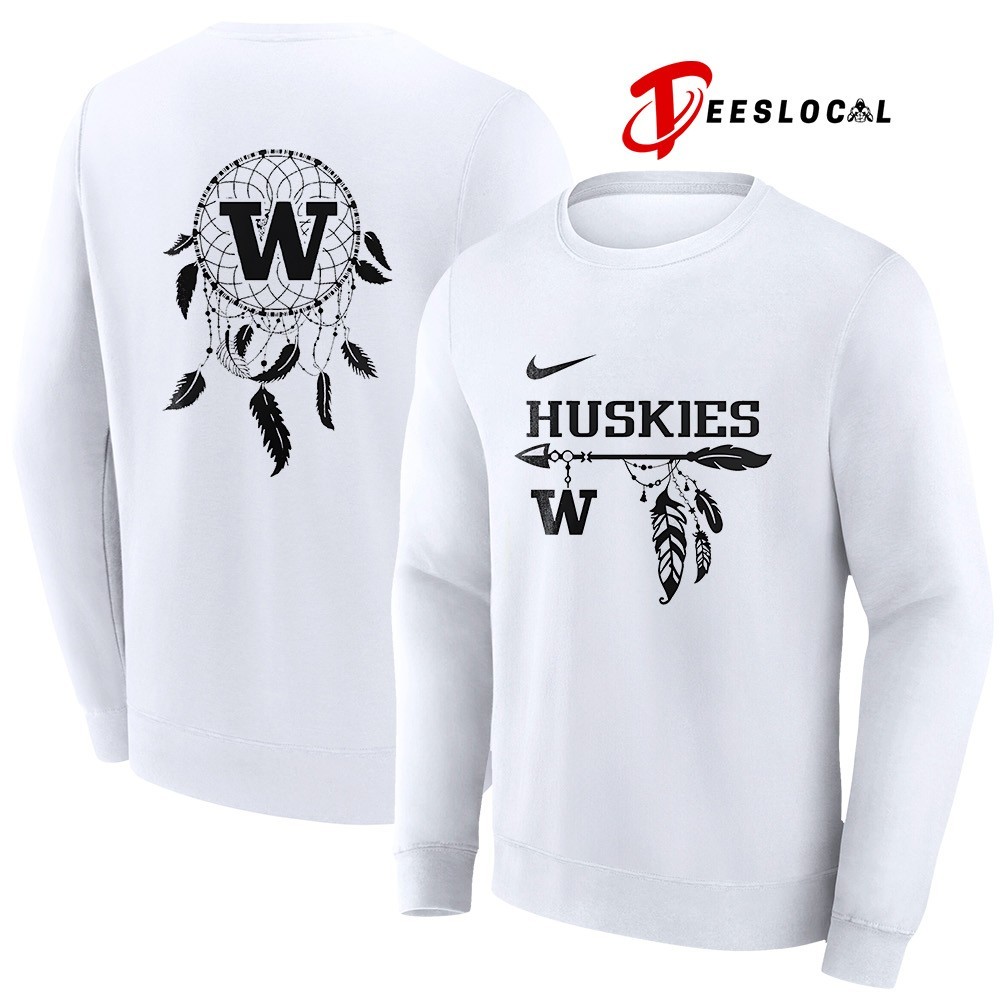 Washington Huskies Native American heritage logo shirt, hoodie