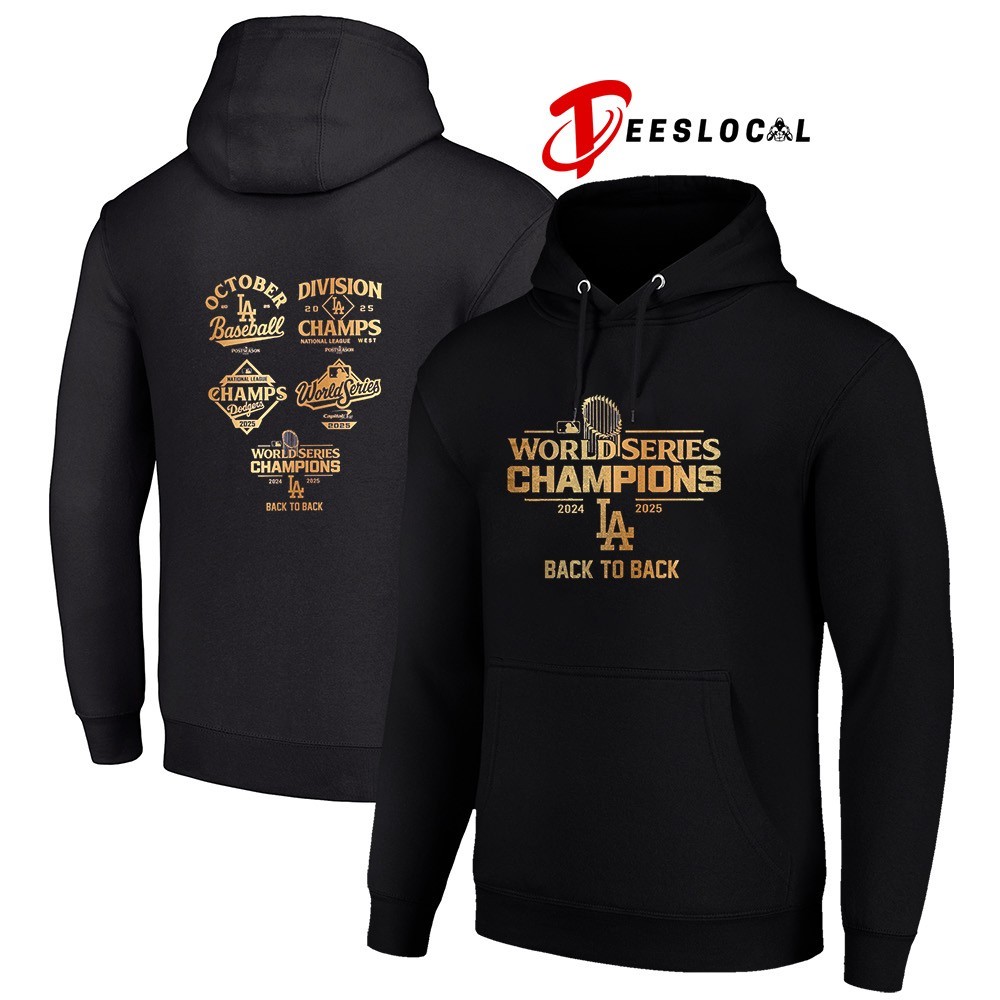 World Series Champions Los Angeles Dodgers 2024 2025 Back to Back