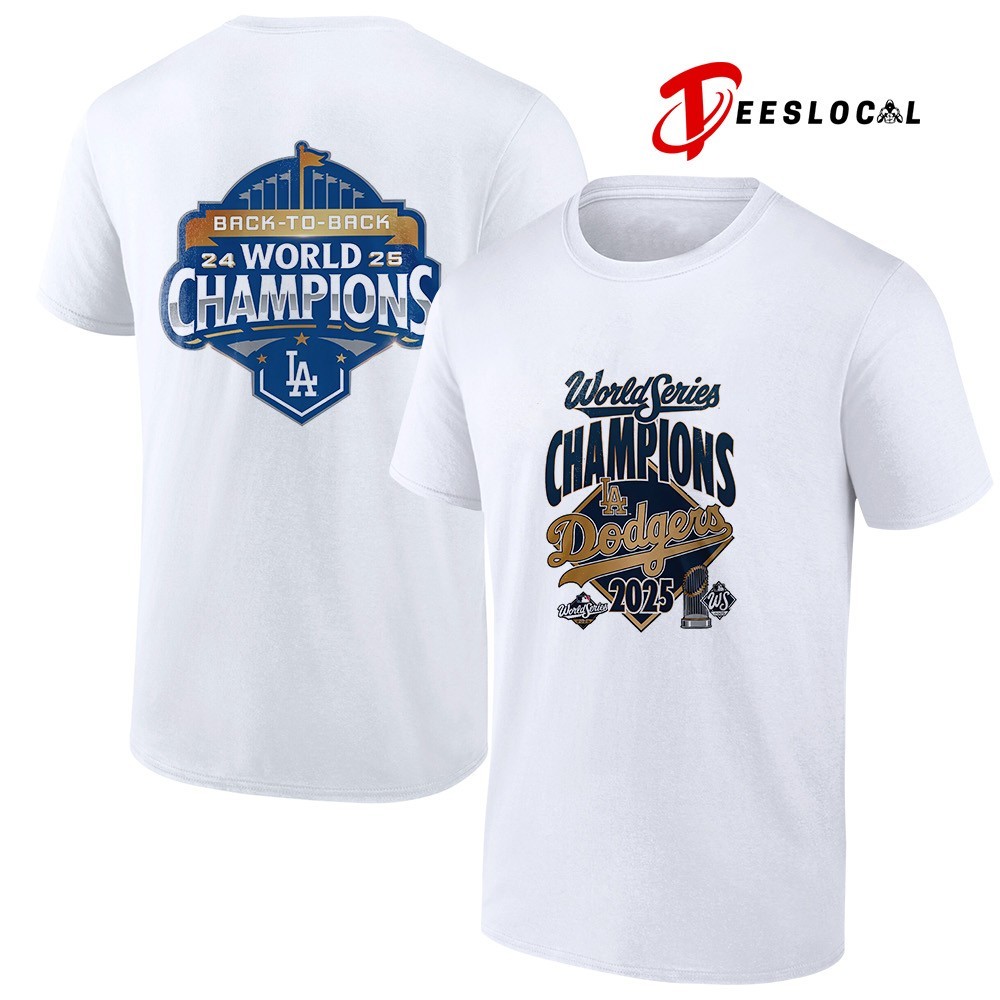 World Series Champions Los Angeles Dodgers 2025 Back to Back 2