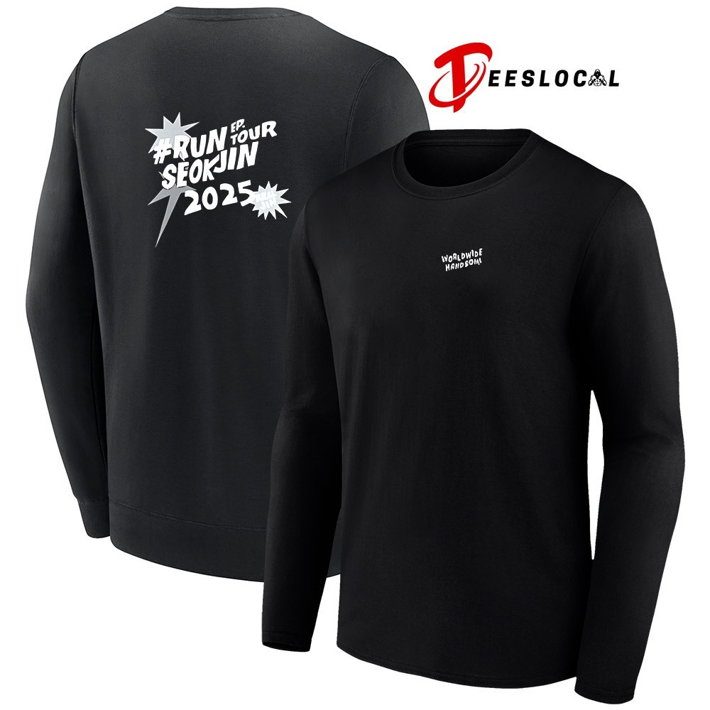 Worldwide handsome Run Seok Jin EP tour 2025 shirt, hoodie