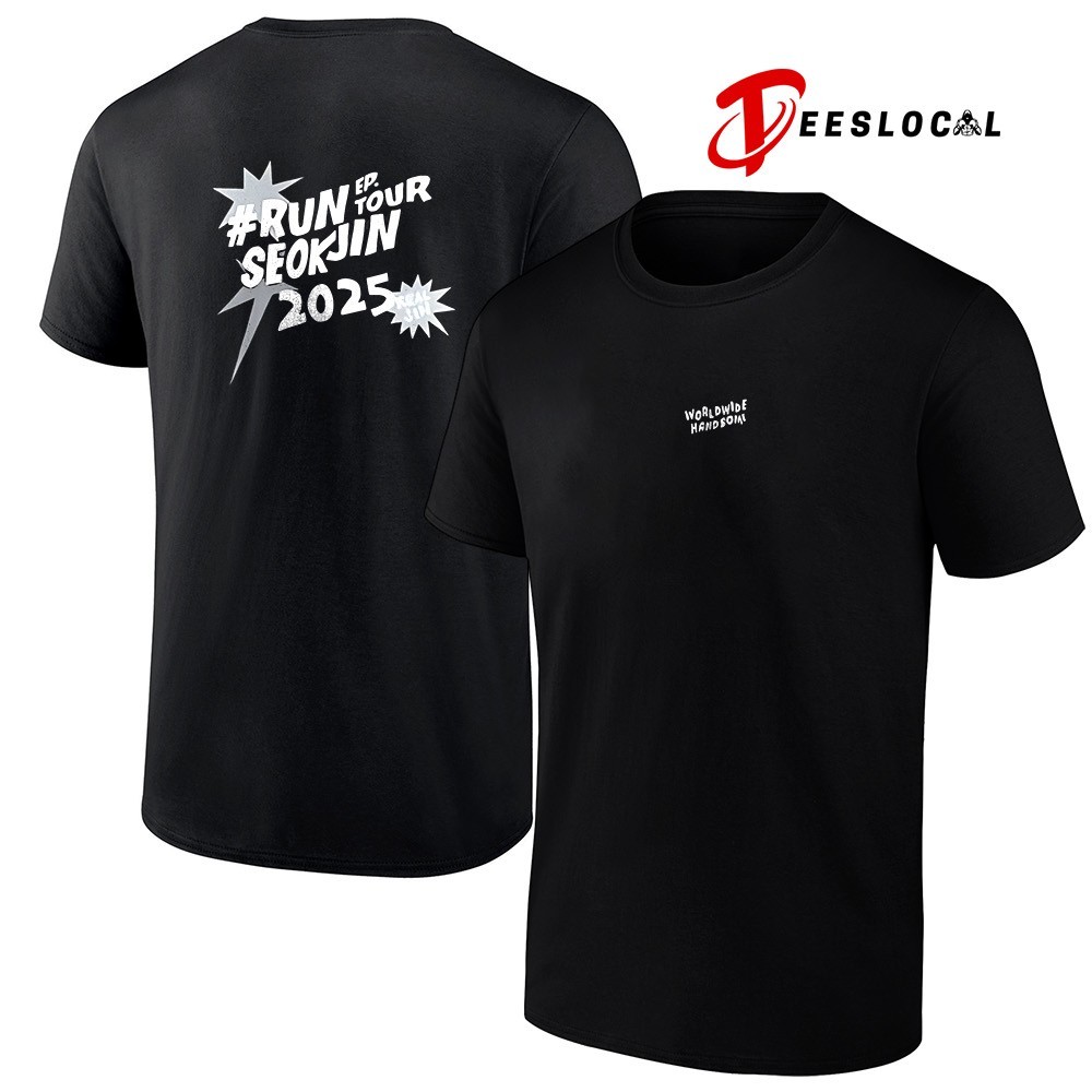 Worldwide handsome Run Seok Jin EP tour 2025 shirt, hoodie