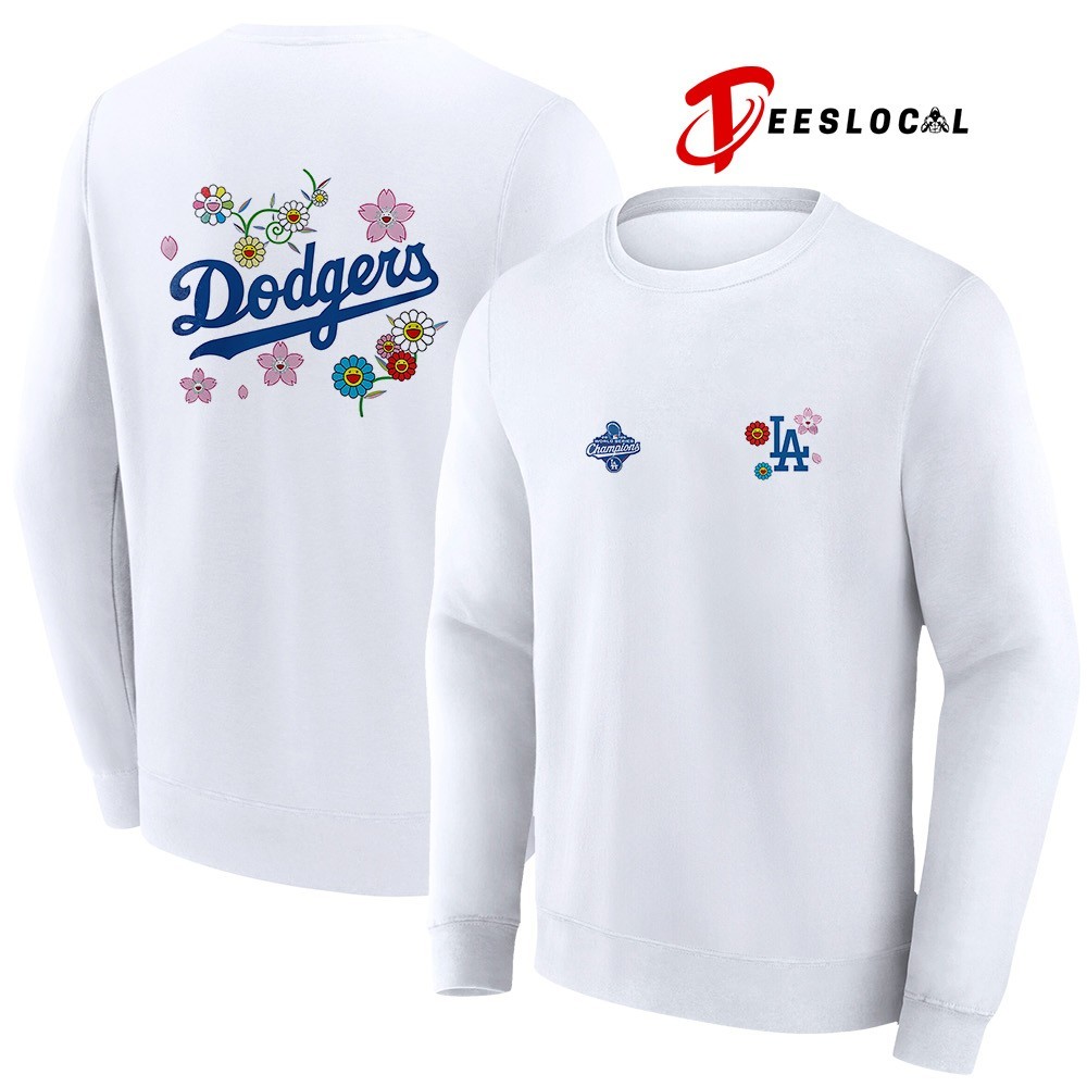 Takashi Murakami x Los Angeles Dodgers world series champions