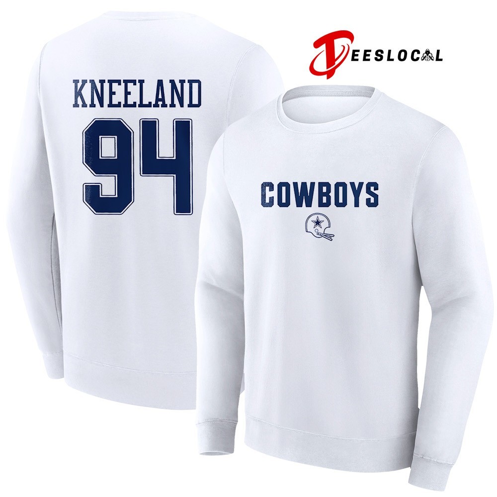 Dallas Cowboys x Marshawn Kneeland 94 helmet name and number shirt
