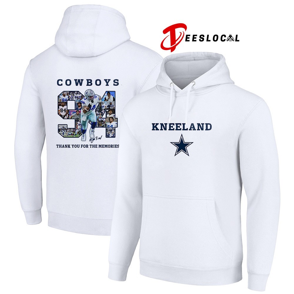 Dallas Cowboys Marshawn Kneeland thank you for the memories 94