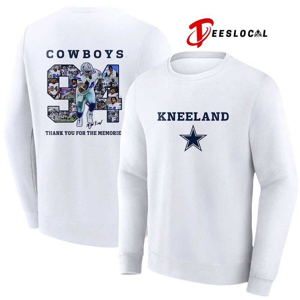 Dallas Cowboys Marshawn Kneeland thank you for the memories 94