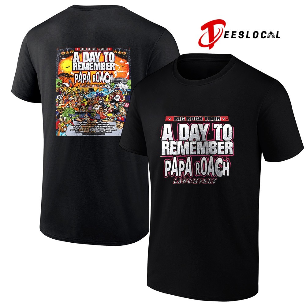 A Day To Remember X Papa Roach x Landmvrks Big Rock tour 2026