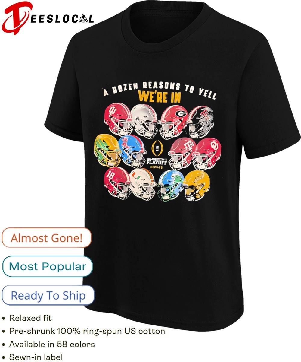 A dozen reasons to yell we're in College Football Playoff 2025