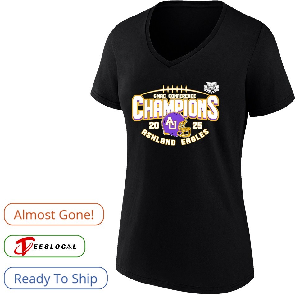 Ashland Eagles GMAC Conference Champions 2025 shirt, hoodie