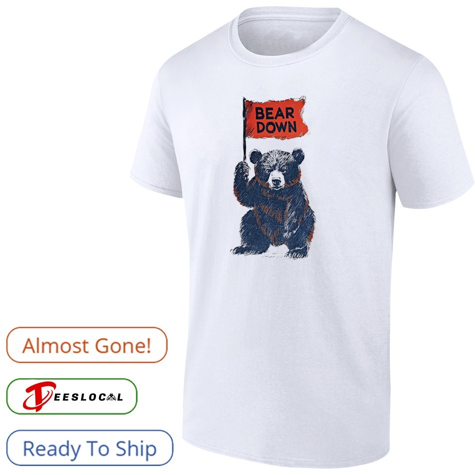 Bear Down Flag Chicago Bears Football 2025 Nfl shirt, hoodie