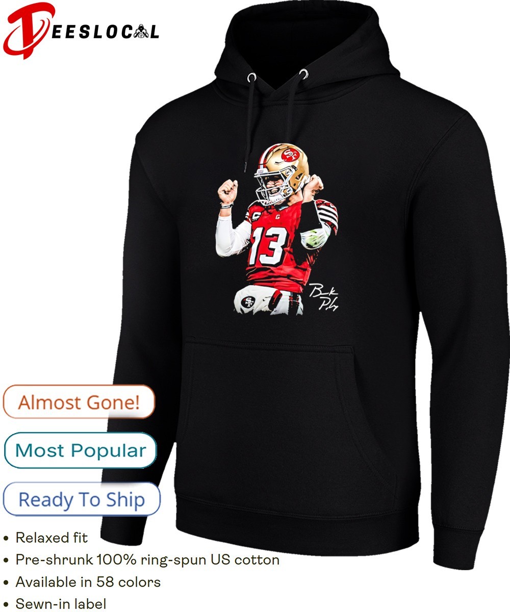 Brock Purdy 13 San Francisco 49Ers football signature shirt