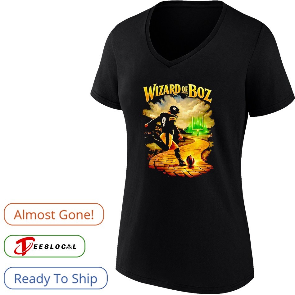 Chris Boswell 9 Pittsburgh Steelers football Wizard of Boz shirt