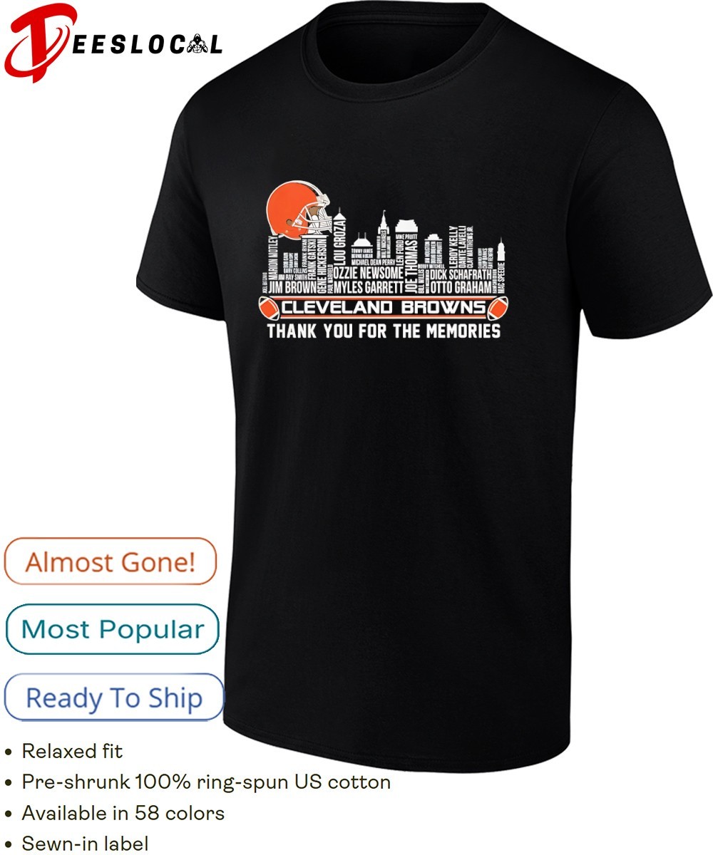 Cleveland Browns players legend thank you for the memories city