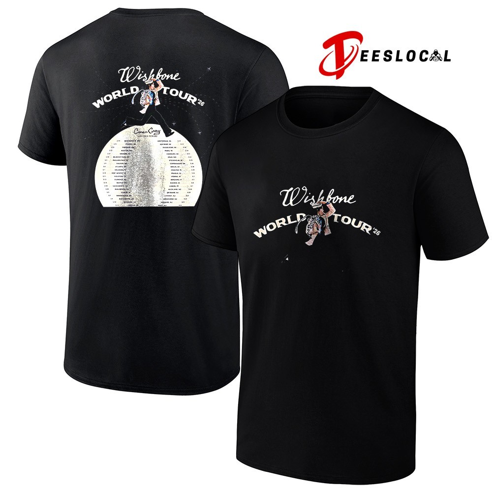 Conan Gray Wishbone world tour 2026 dates schedule shirt, hoodie