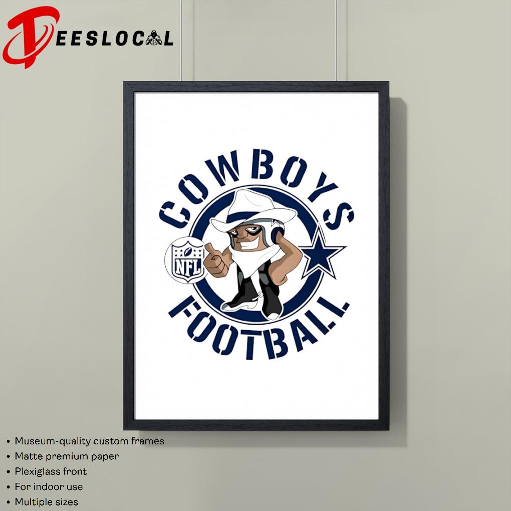 Cowboys Football Nfl Rush Zone Cartoon Ornament, hoodie, sweater