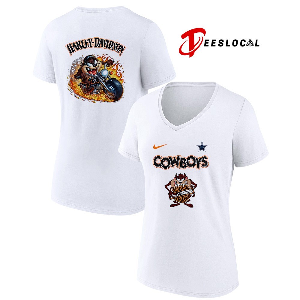 Dallas Cowboys x Taz Looney Tunes Harley Davidson shirt, hoodie