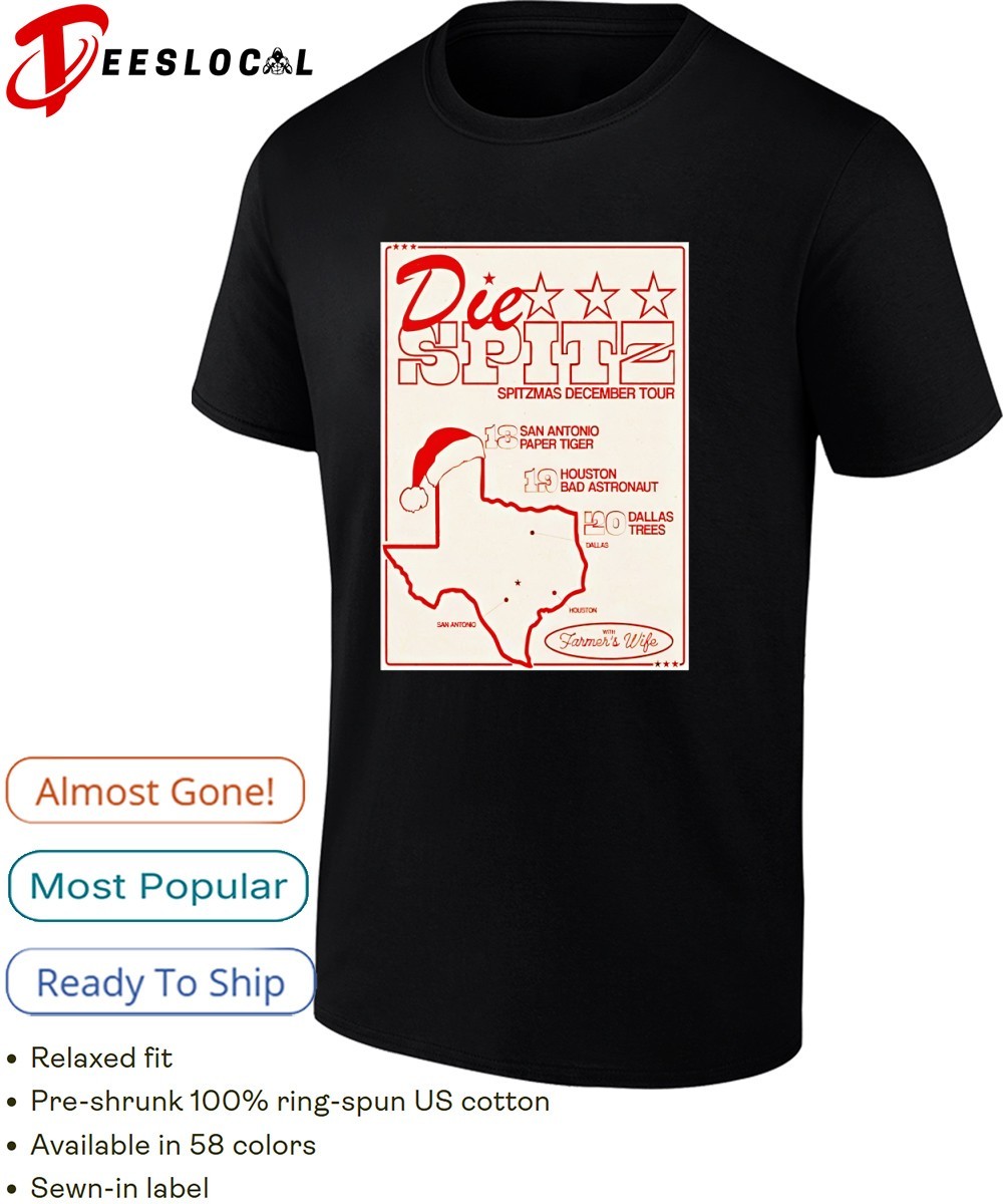 Die Spitz Spitzmas December Tour 2025 shirt, hoodie, sweater, long