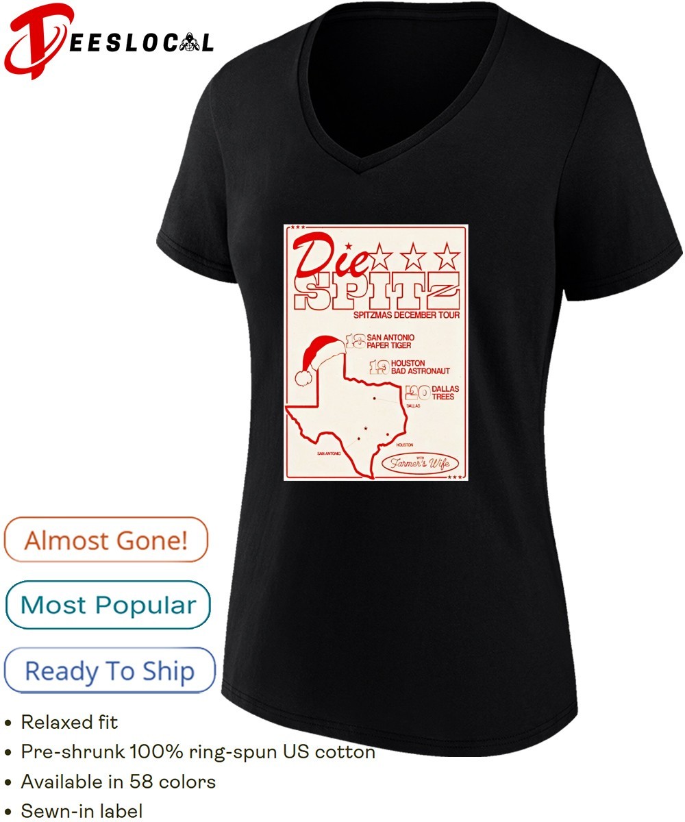 Die Spitz Spitzmas December Tour 2025 shirt, hoodie, sweater, long