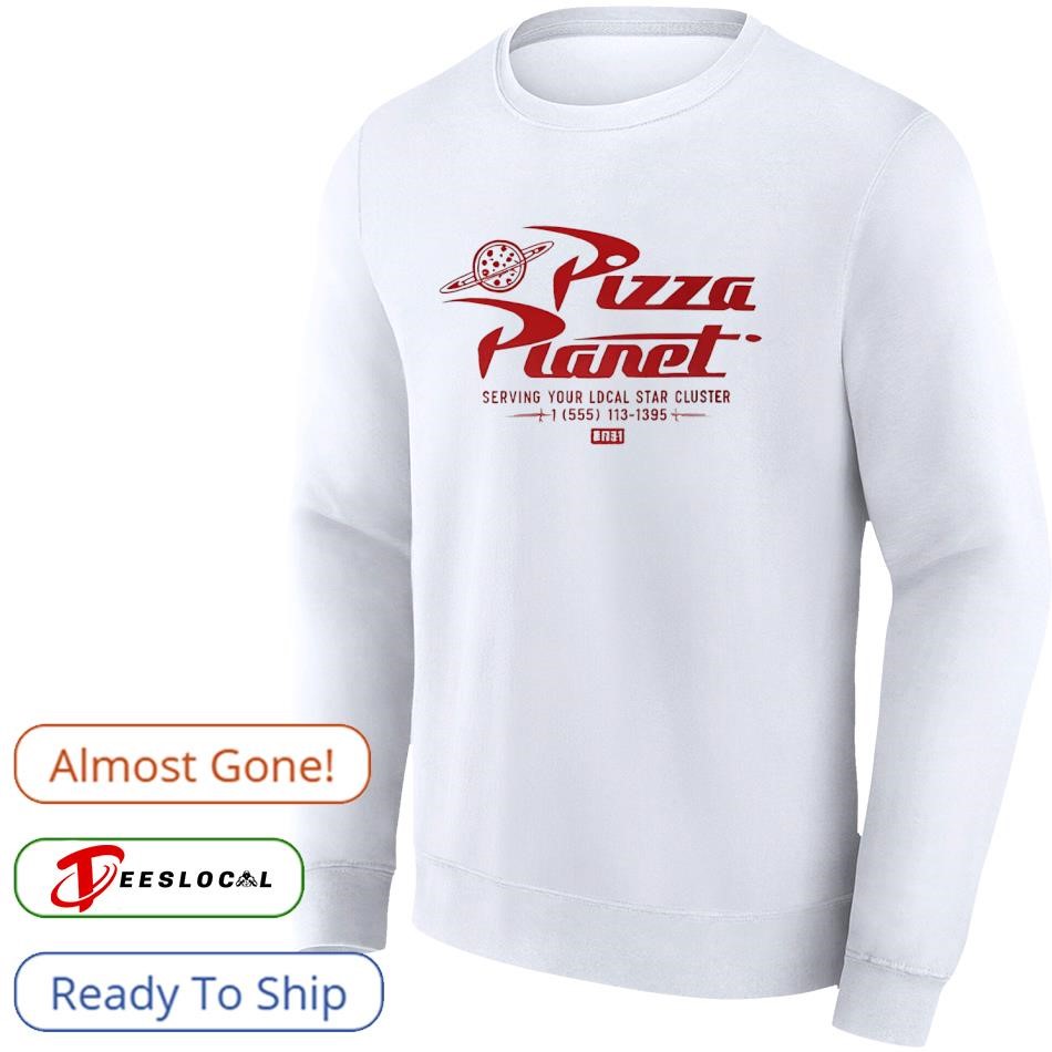 Disney Kith for Pixar Pizza planet Nelson serving your local star