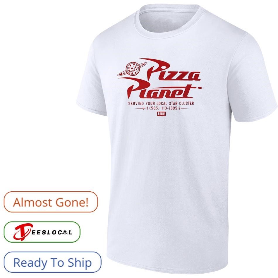 Disney Kith for Pixar Pizza planet Nelson serving your local star