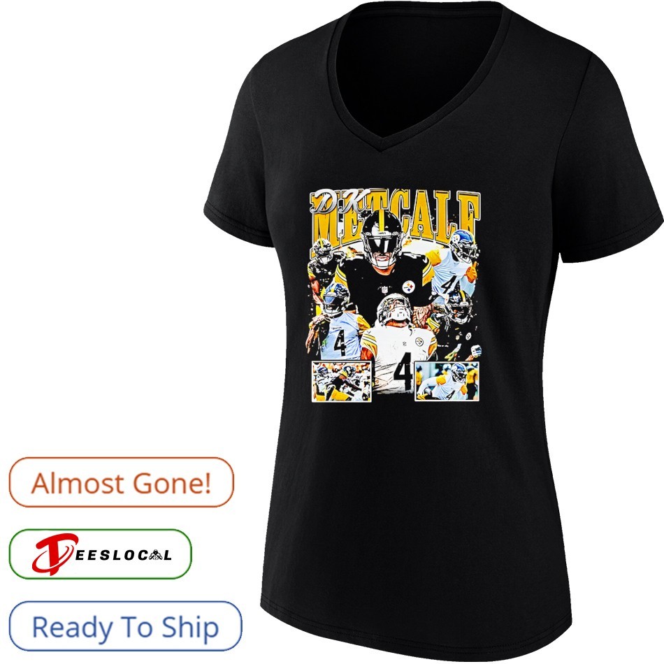 Dk Metcalf 4 Pittsburgh Steelers NFL football graphic shirt