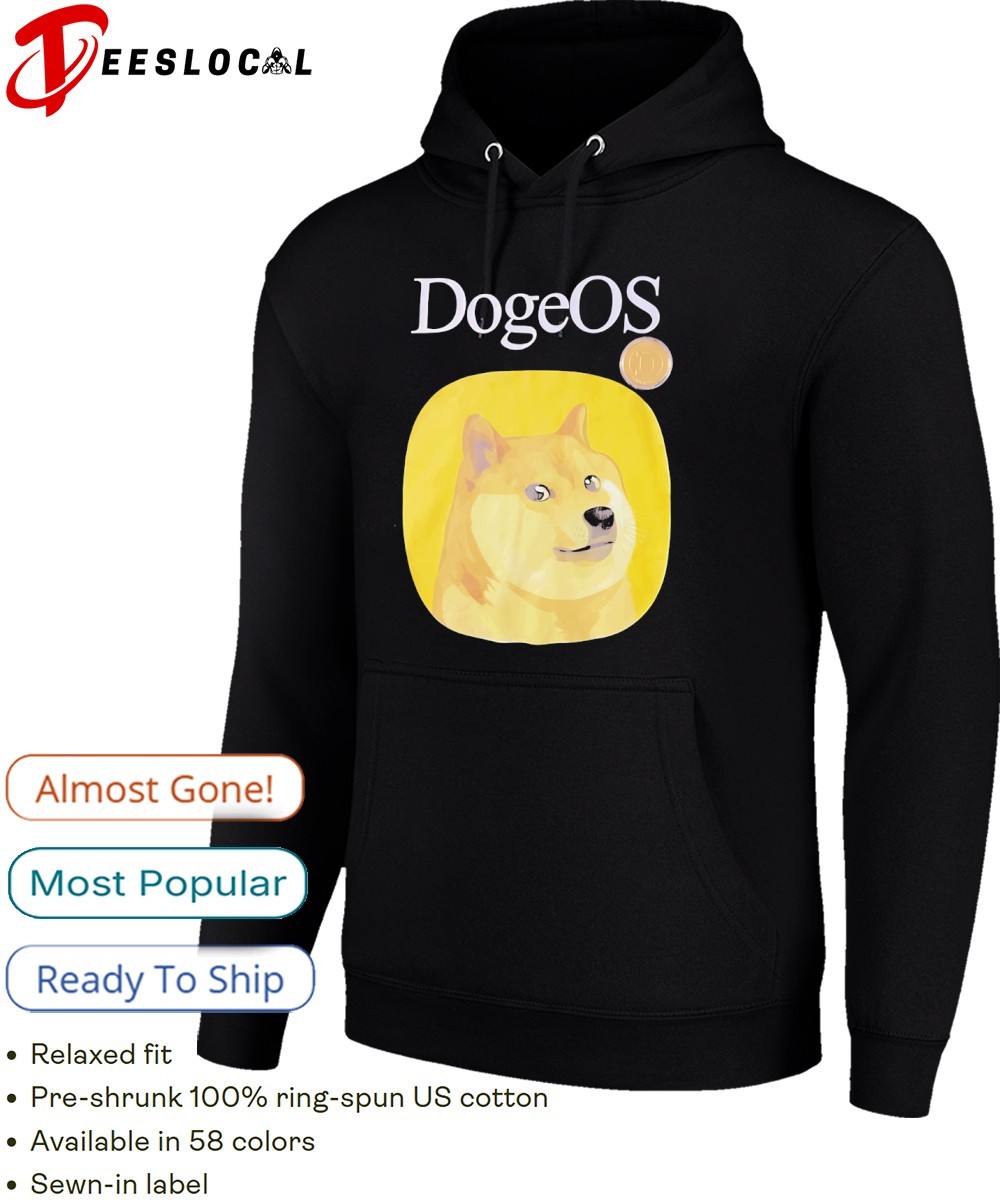 DogeOs coin shirt, hoodie, sweater, long sleeve and tank top
