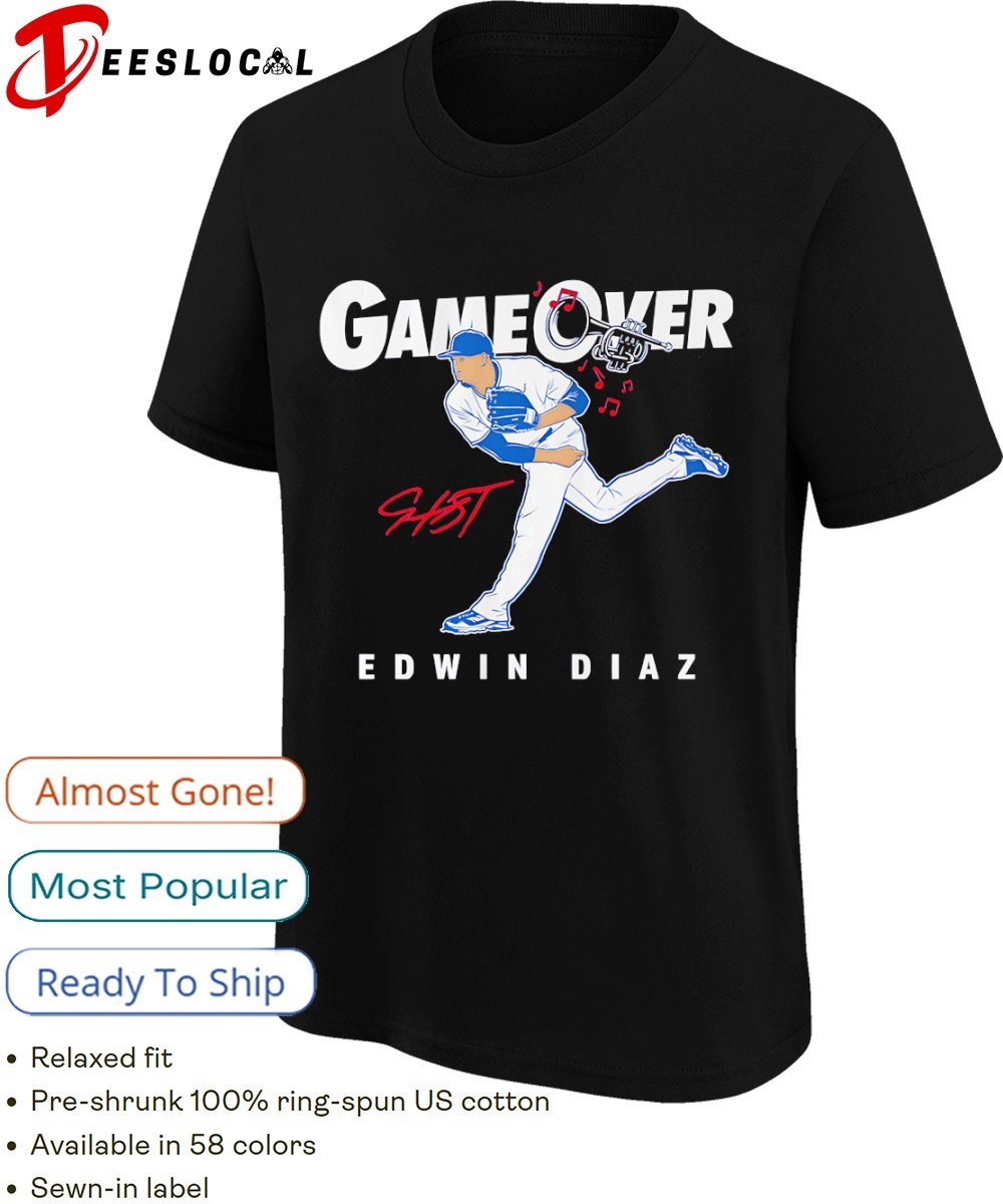 Edwin Diaz Game Over Los Angeles Dodgers baseball shirt, hoodie