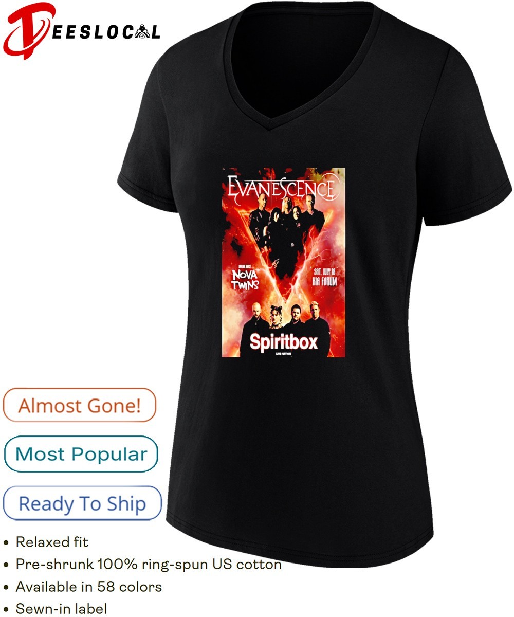 Evanescence Kia Forum July 18 2026 Concert shirt, hoodie, sweater