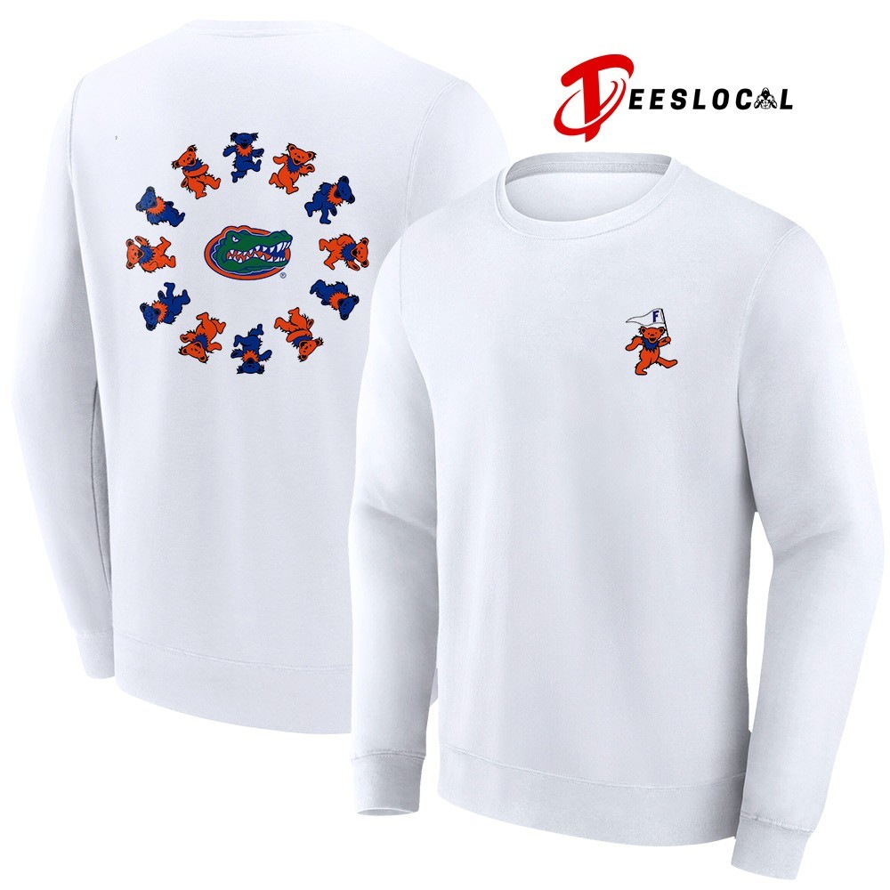 Florida Gators x Grateful Dead dancing bears circle shirt, hoodie
