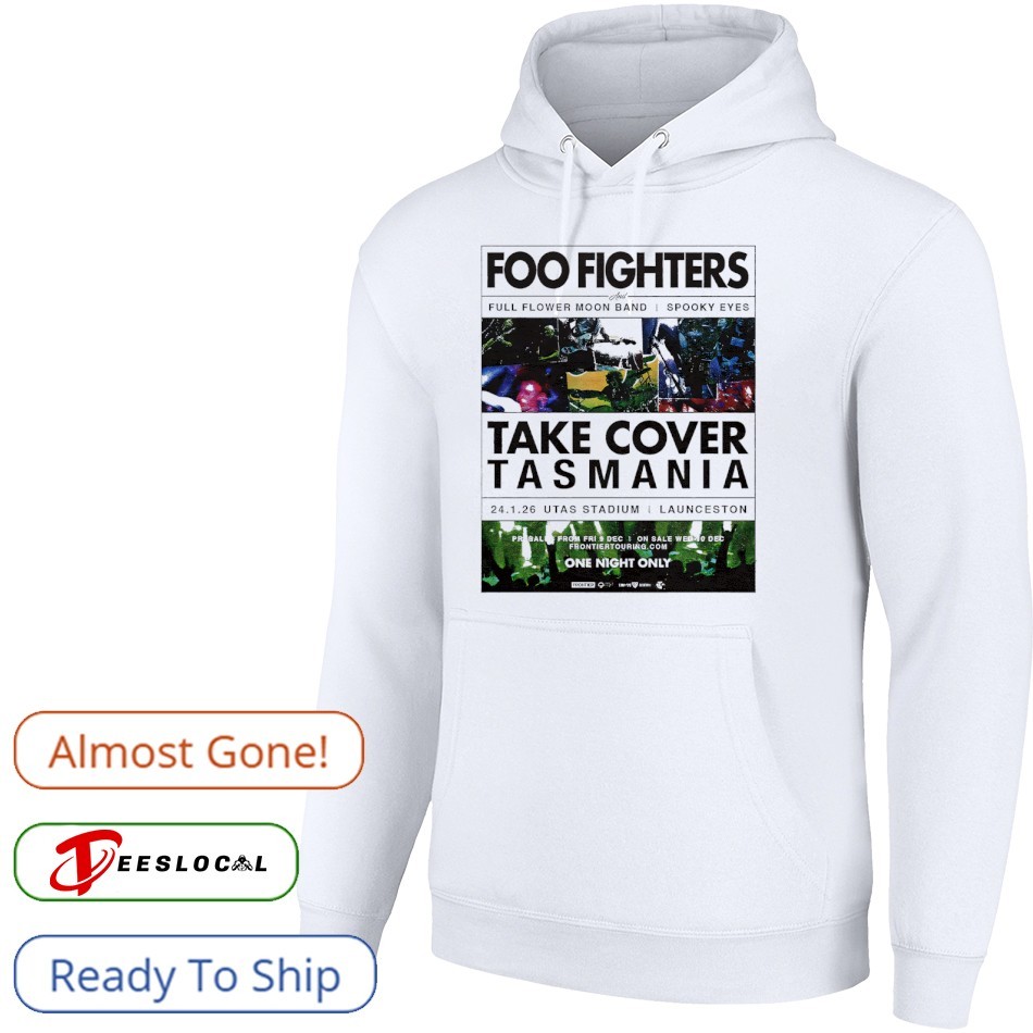 Foo Fighters Launceston Tasmania 2025 Event Poster At Utas Stadium