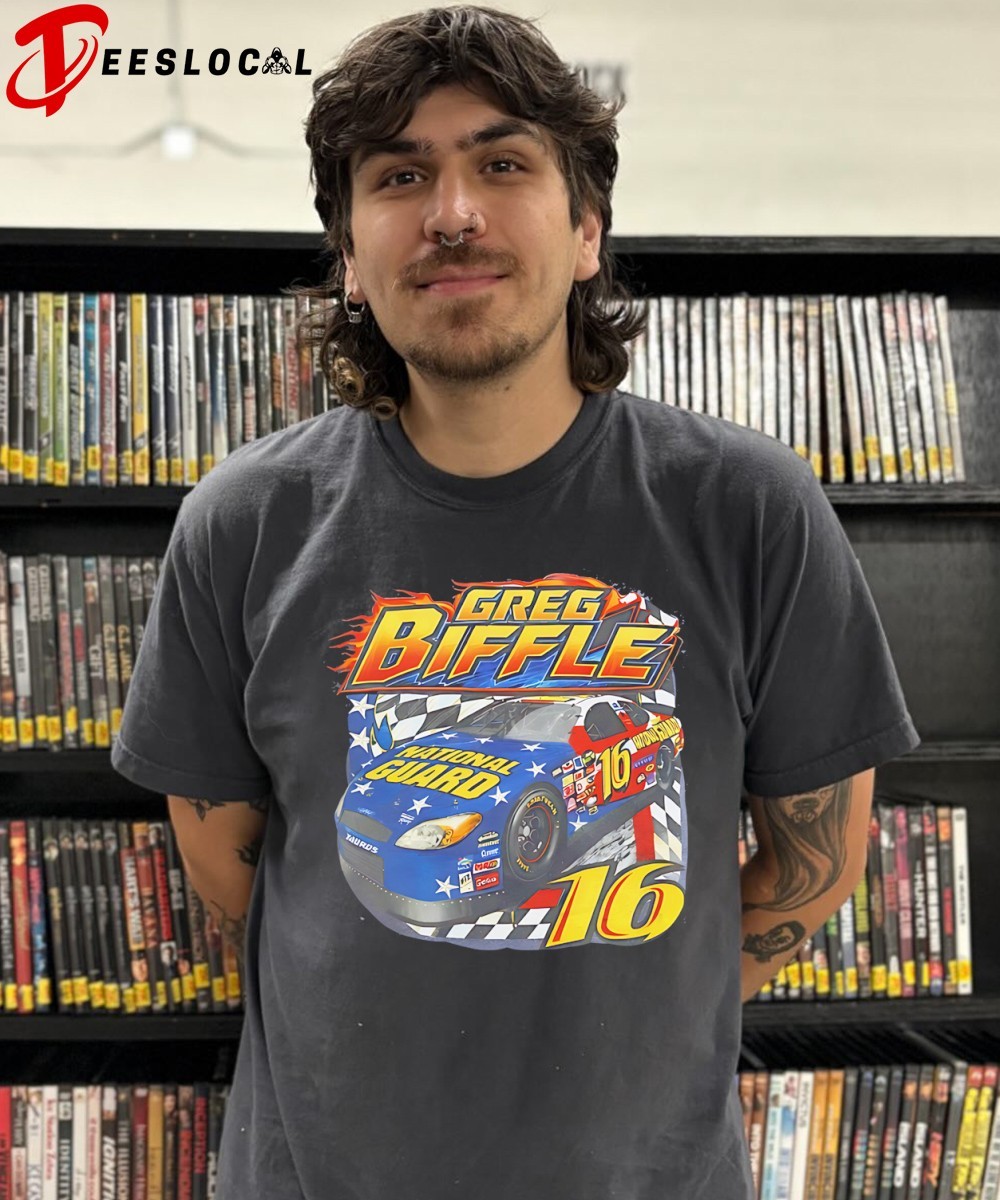 Greg Biffle RIP 1969 2025 NASCAR National Guard shirt, hoodie