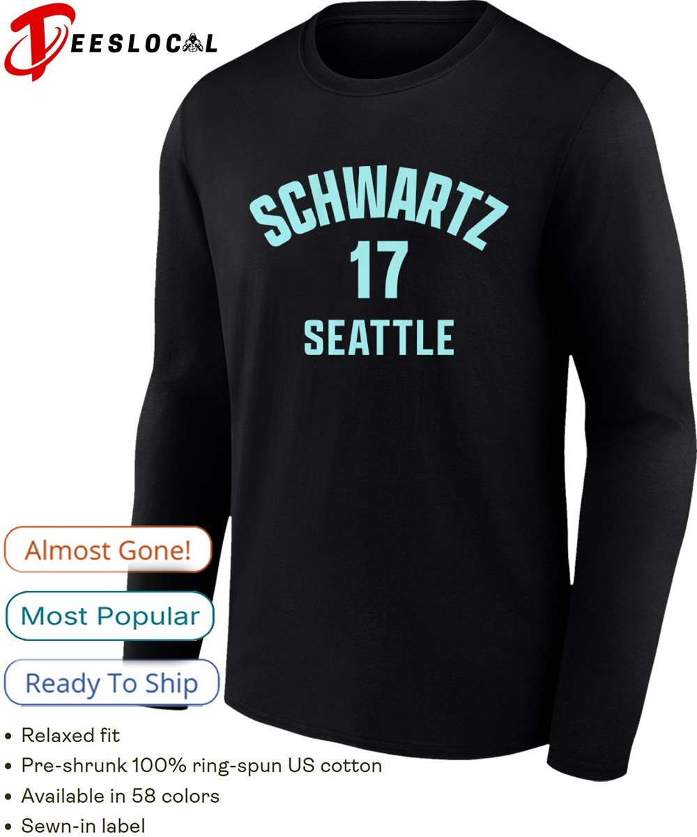 Jaden Schwartz 17 Seattle Kraken shirt, hoodie, sweater, long