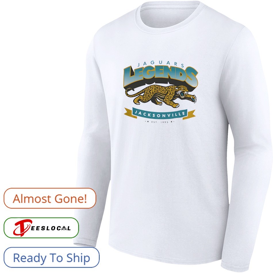 Jaguars Jacksonville legends NFL est 1995 shirt, hoodie, sweater