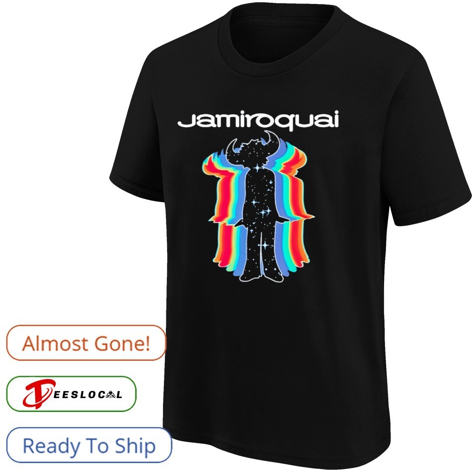 Jamiroquai rainbow space logo shirt, hoodie, sweater, long sleeve