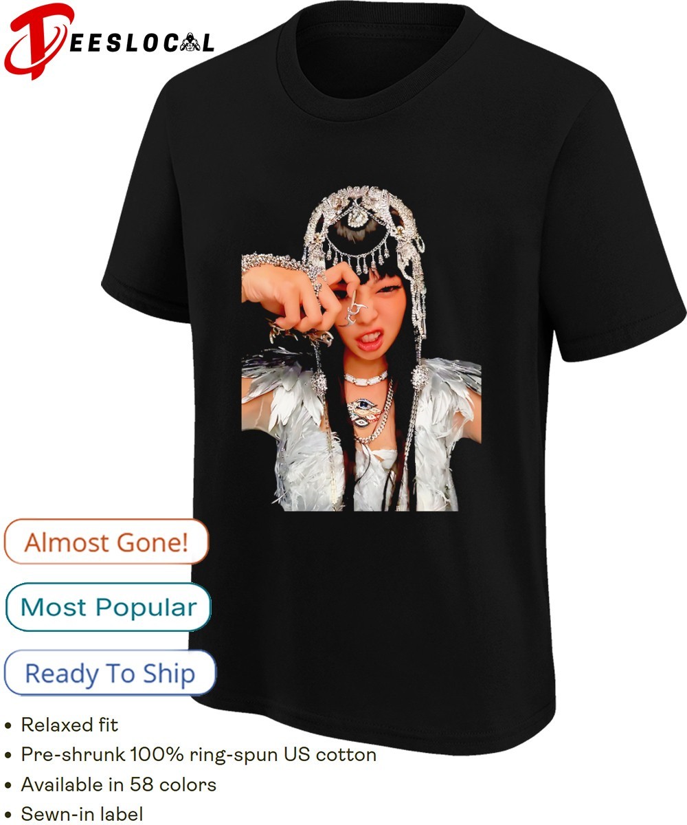 Jennie Blackpink at Ruby album solo hip-hop style shirt, hoodie