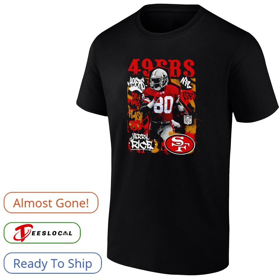 Jerry Rice 80 San Francisco 49ers football NFL shirt, hoodie
