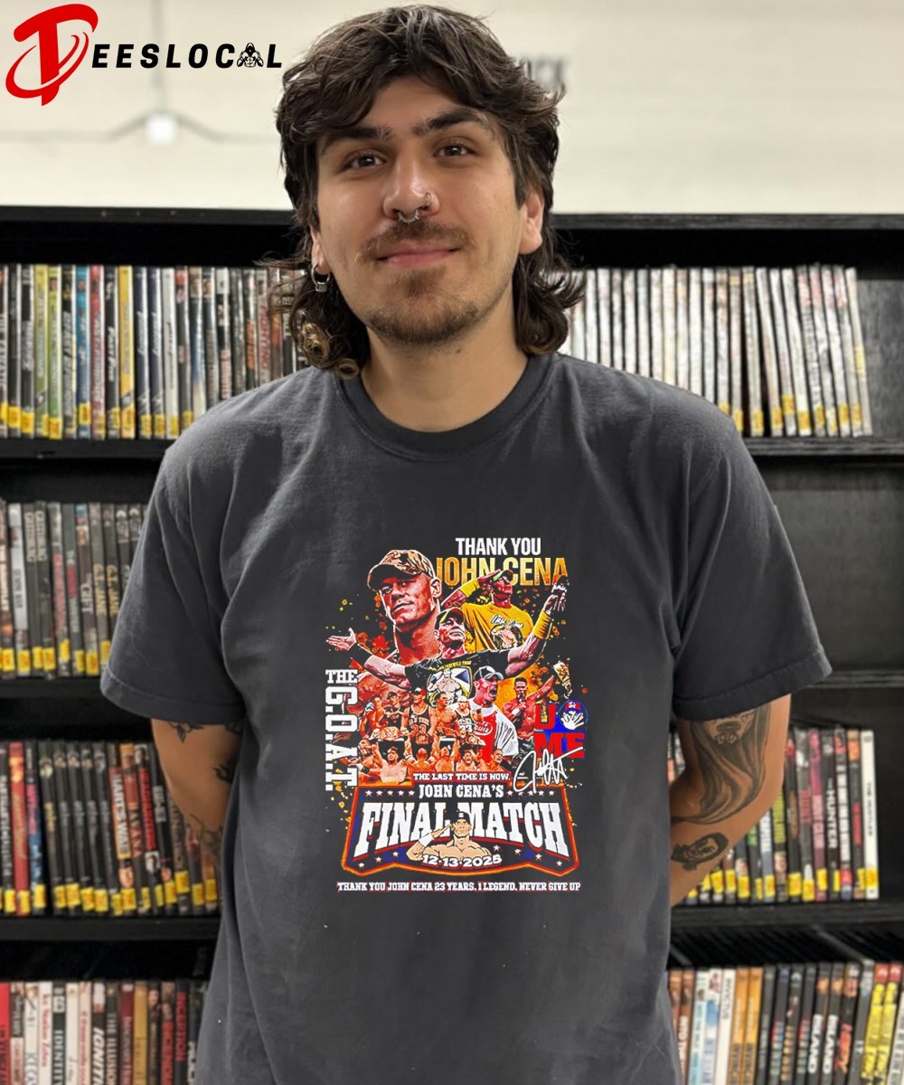 John Cena Thank You The Goat The Last Time Is Now Final Match 12