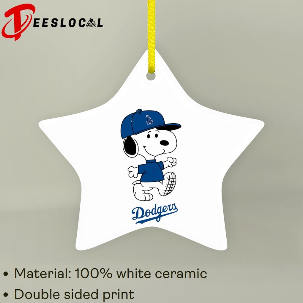 Los Angeles Dodgers Snoopy Baseball MLB Ornament, hoodie, sweater
