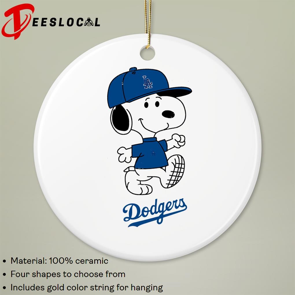Los Angeles Dodgers Snoopy Baseball MLB Ornament, hoodie, sweater