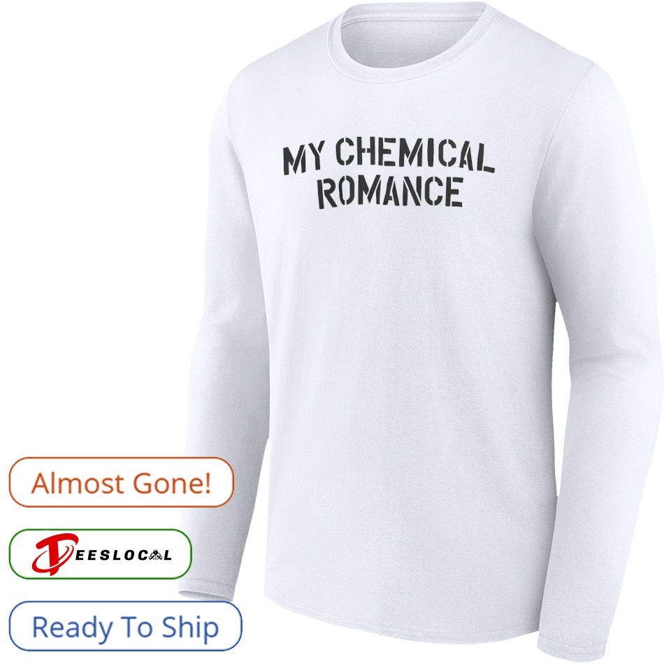 【希少】 My chemical romance 公式Tシャツ ホワイト S My chemical romance classic shirt, hoodie, sweater, long sleeve