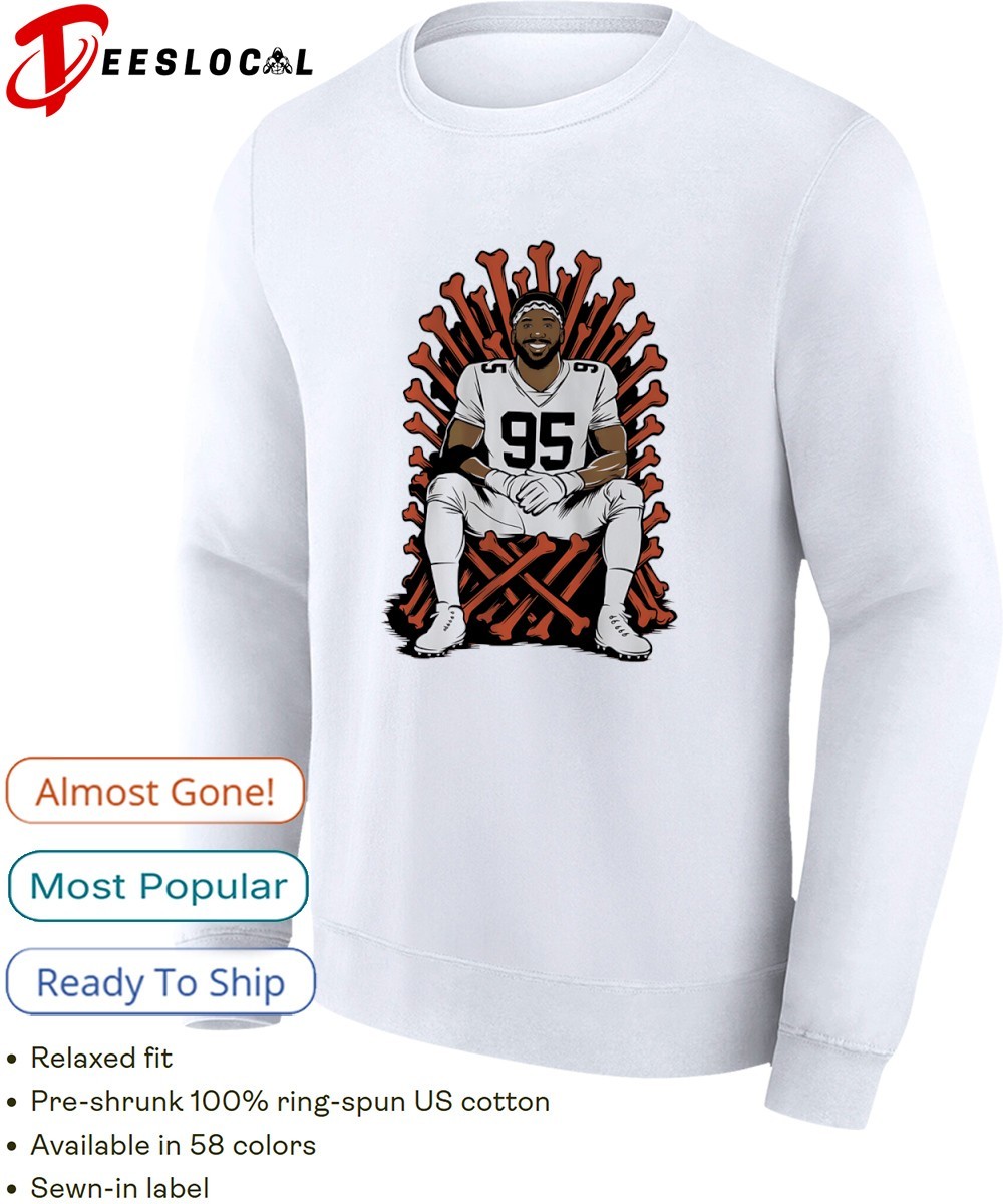 Myles Garrett Single-Season Sack King Cleveland Browns shirt