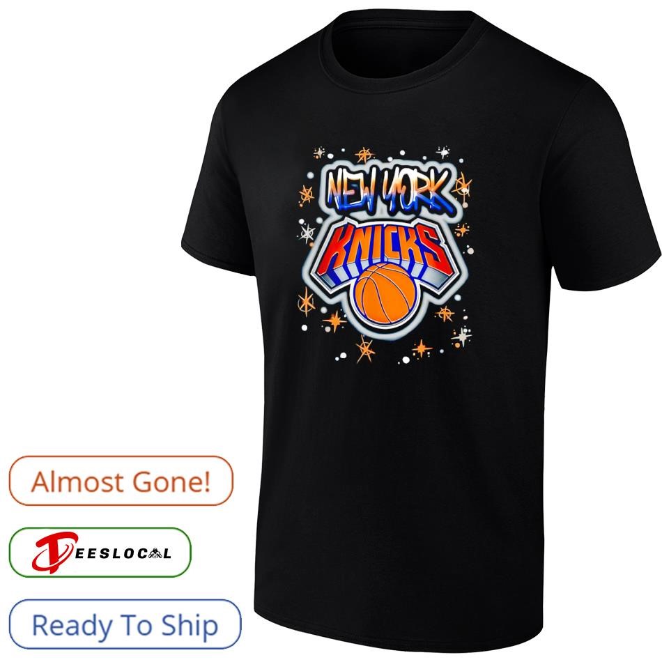 New York Knicks National Basketball Association airbrush logo shirt,  hoodie, sweater, long sleeve and tank top, image size:950x950