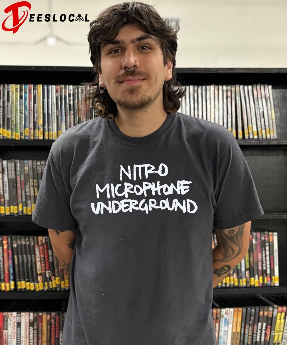 NITRO MICROPHONE UNDERGROUND Tシャツ Lサイズ Nitro microphone underground shirt, hoodie, sweater, long sleeve
