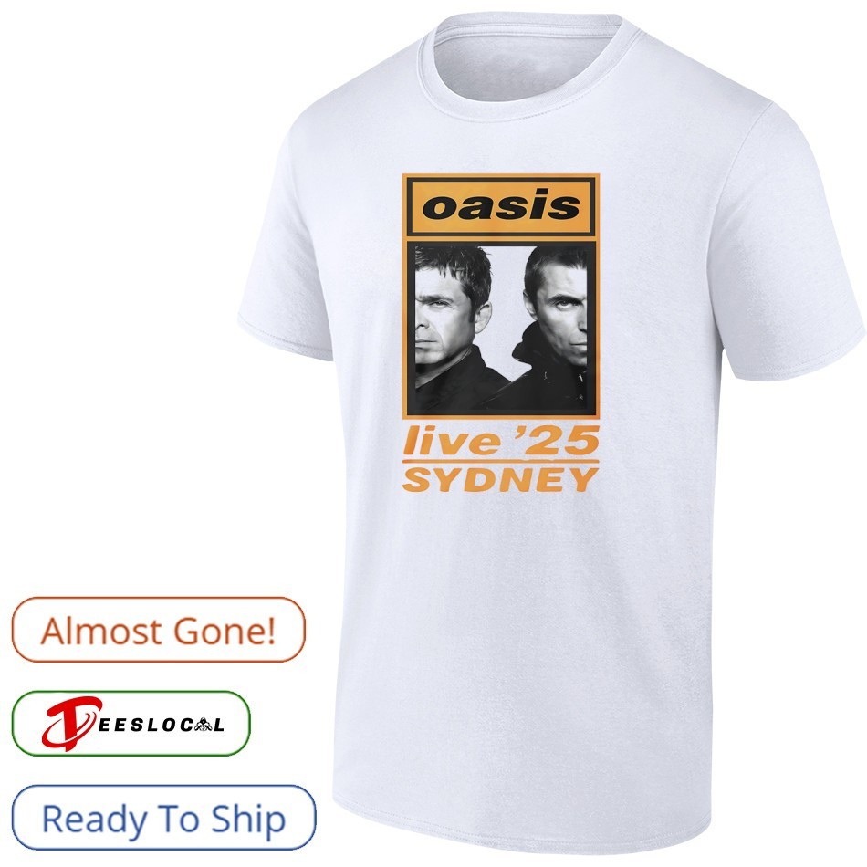 【未開封】oasis ホワイト Tシャツ live '25 Lサイズ Live '25 World Tour T-Shirt White – Aus Oasis Live 2025